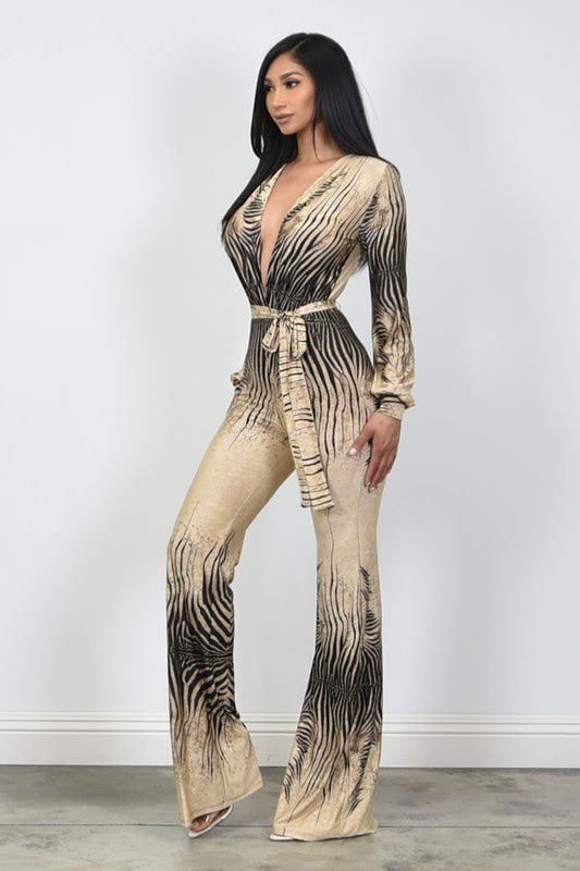 Jumpsuit Taupe - zuccheroallamoda